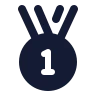 Medal First Place icon preview