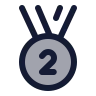 Medal Second Place icon preview
