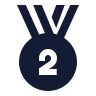 Medal Second Place icon preview