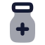 Medicinebottle icon with bulk rounded style