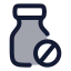 Medicinebottle icon with duotone rounded style