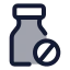 Medicinebottle icon with duotone standard style