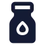 Medicinesyrup icon with solid standard style