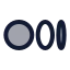 Medium icon with duotone rounded style