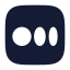 Mediumsquare icon with solid rounded style