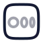 Mediumsquare icon with twotone rounded style