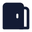 Meetingroom icon with solid standard style