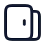 Meetingroom icon with stroke rounded style