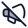 Megaphone Off icon preview
