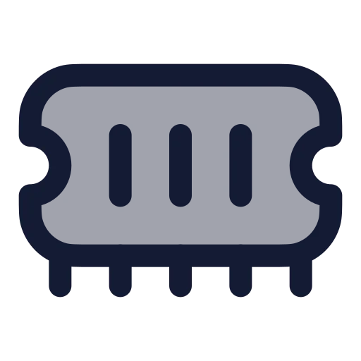 Memory Stick Icon in Duotone Rounded style