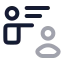 Mentor icon with twotone rounded style