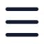 Menu 01 icon with stroke standard style
