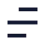 Menu icon with solid sharp style