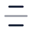 Menu icon with twotone rounded style