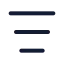 Menu icon with duotone standard style