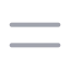 Menu icon with duotone rounded style