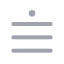 Menu icon with duotone rounded style