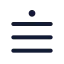 Menu icon with duotone standard style