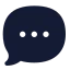 Message icon with solid standard style