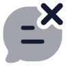 Message Cancel 01 icon preview