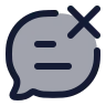 Message Cancel 01 icon preview