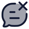 Message Cancel 01 icon preview