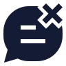 Message Cancel 01 icon preview