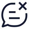 Message Cancel 01 icon preview