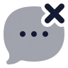 Message Cancel 02 icon preview