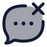 Message Cancel 02 icon preview