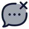 Message Cancel 02 icon preview