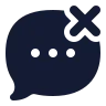 Message Cancel 02 icon preview