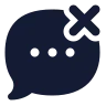 Message Cancel 02 icon preview