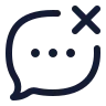 Message Cancel 02 icon preview