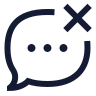 Message Cancel 02 icon preview