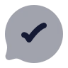 Message Circle Check icon preview