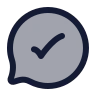 Message Circle Check icon preview