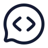 Message Circle Code icon preview
