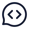 Message Circle Code icon preview