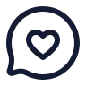 Message Circle Heart icon preview