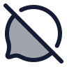 Message Circle Off icon preview