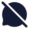 Message Circle Off icon preview