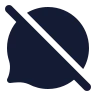 Message Circle Off icon preview