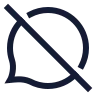 Message Circle Off icon preview