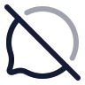Message Circle Off icon preview