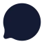 Messagecircle icon with solid rounded style