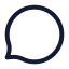 Messagecircle icon with stroke standard style