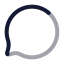 Messagecircle icon with twotone rounded style