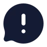 Message Circle Warning icon preview