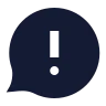 Message Circle Warning icon preview